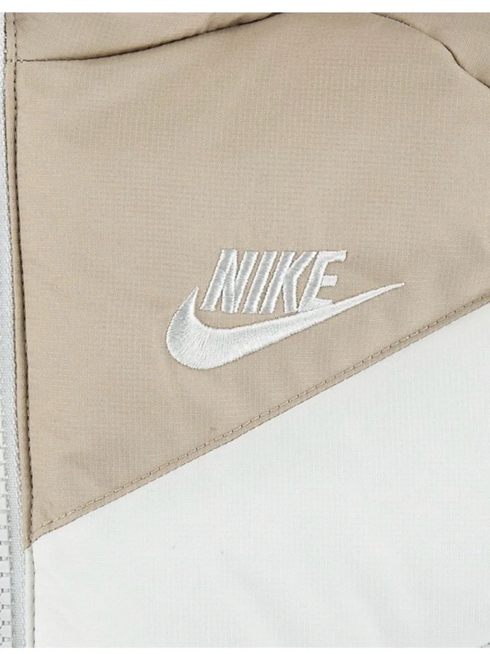 New Toddlers 24m Nike Hooded Chevron Puffer Jacket Midweight Water Resistant